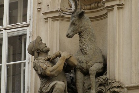 Socha svatého Huberta