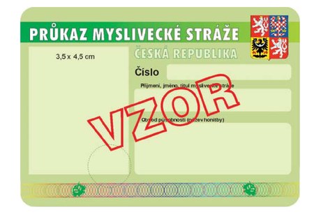 Průkaz, přední strana